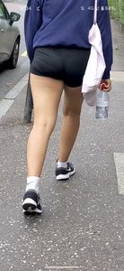 Thick Uni Student Yoga Shorts