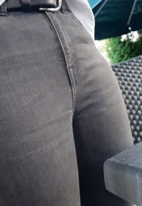 Tight jeans teen waitress crotch shots