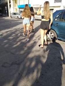 Absolutely amazing ass in shorts