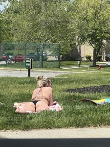 (First Post) Neighbors Sunbathing