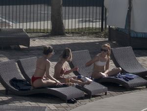 College bikini babes - caught and they liked it