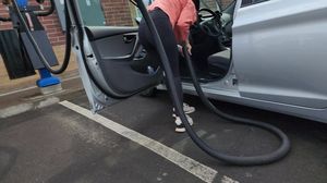 Vacuuming out Car, BENT OVER(VTL)!