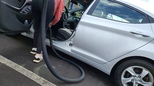 Vacuuming out Car, BENT OVER(VTL)!